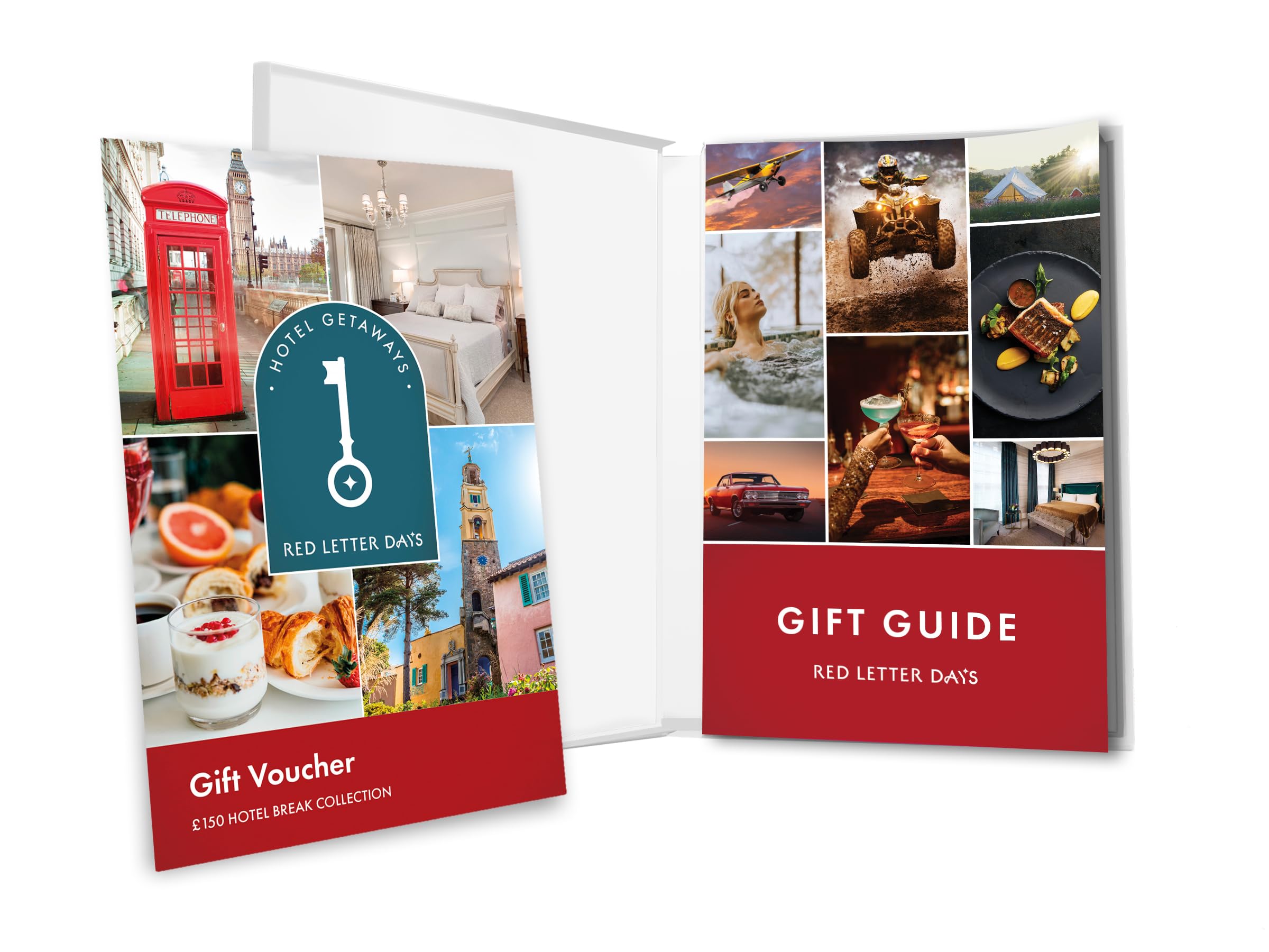 Red Letter Days Erlebnisbox für Hotelpausen – Ausflüge und Mini-Urlaub in ganz Großbritannien und Europa