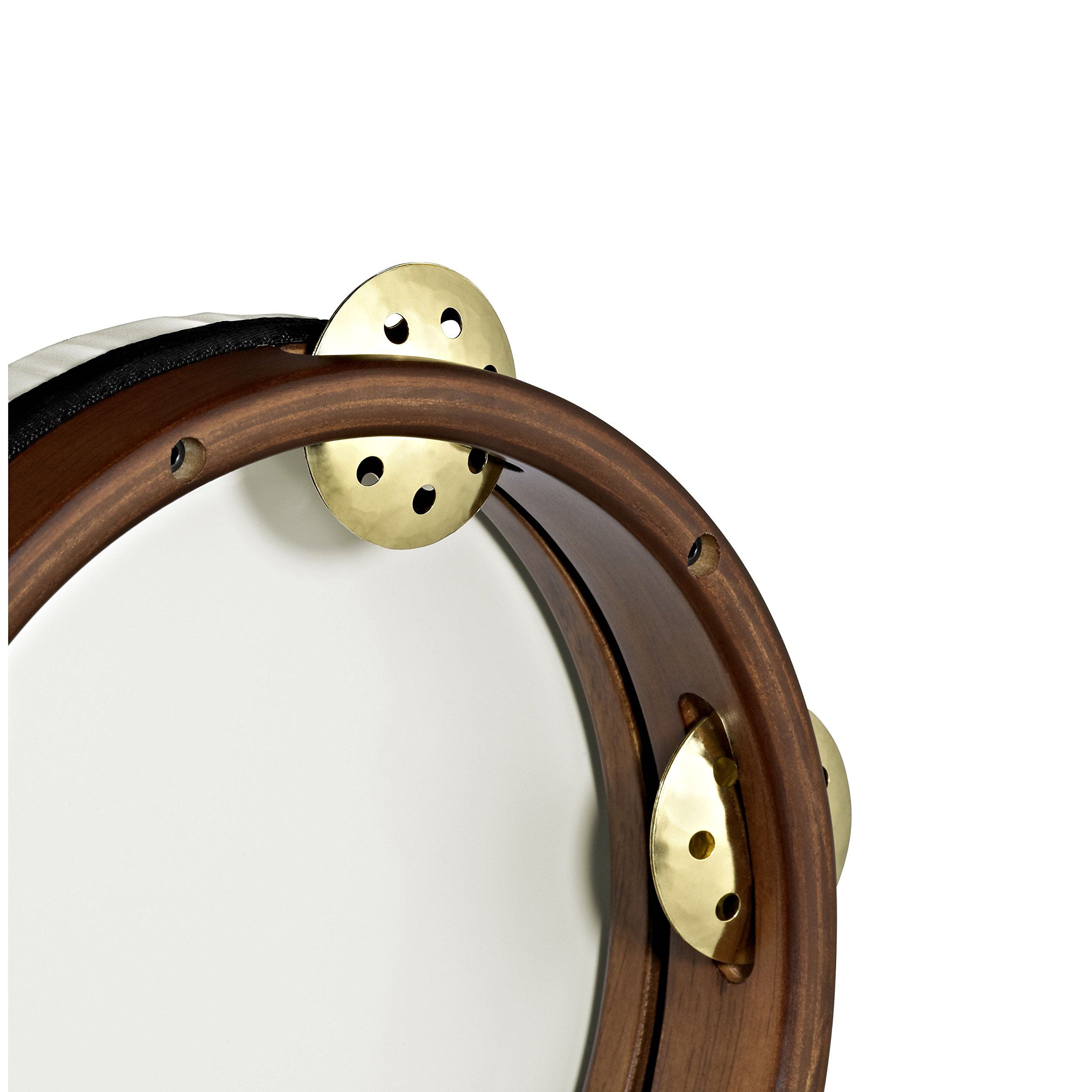 Meinl Percussion Shell-Tuned Pandeiro, Braun (PAV10AB-M-TF)