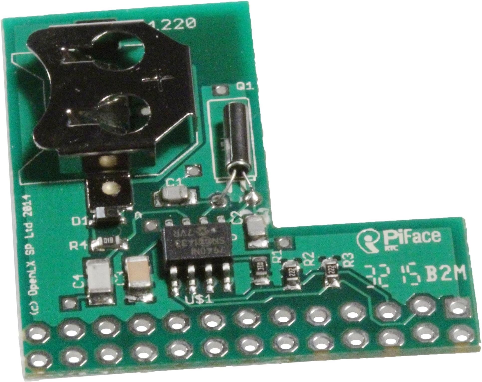 PIFACE Shim RTC ADD-ON Board, Real TIME Clock, Raspberry PI