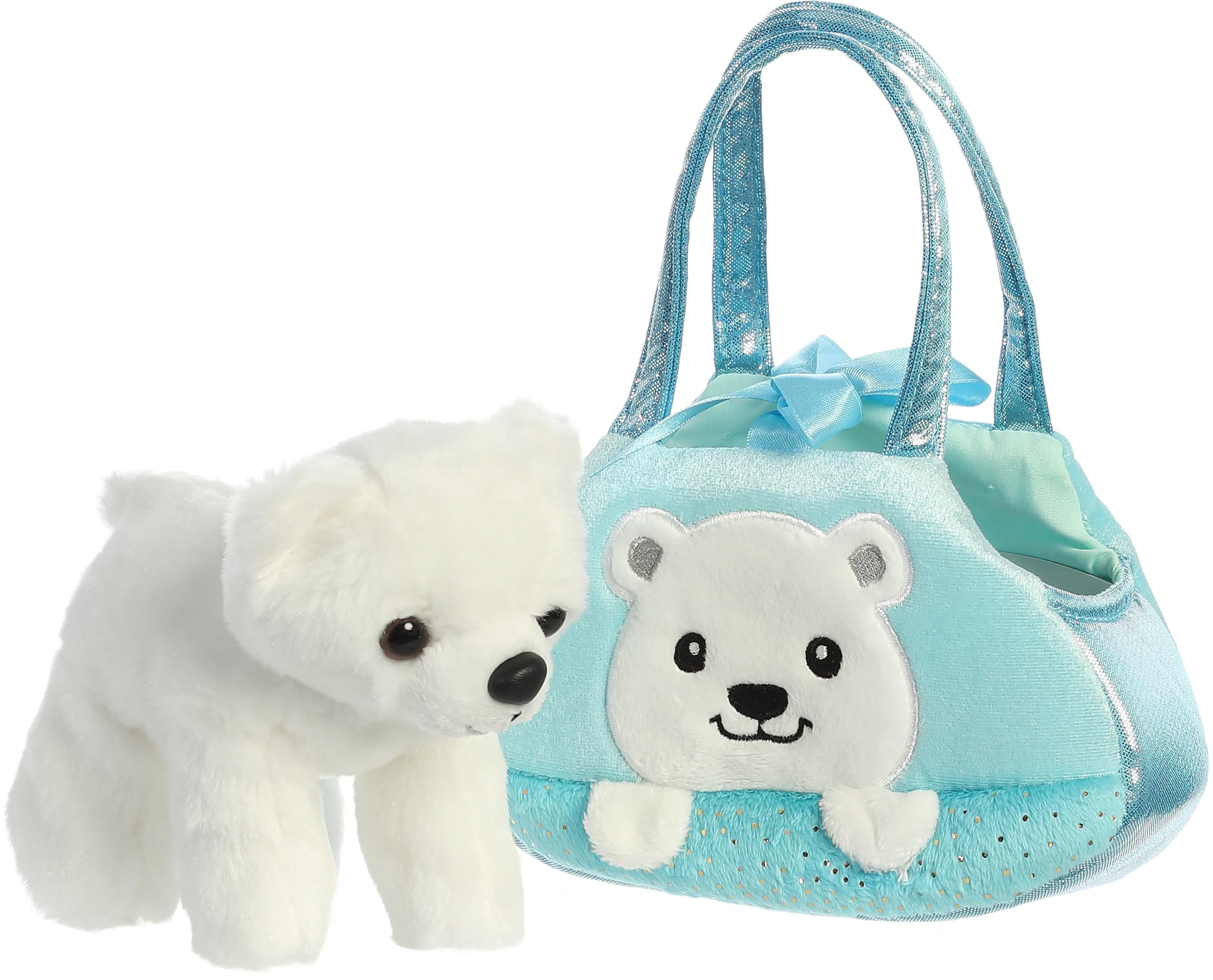 Amazon.com: Aurora® Fashionable Fancy Pals™ Peek-A-Boo™ Polar Bear