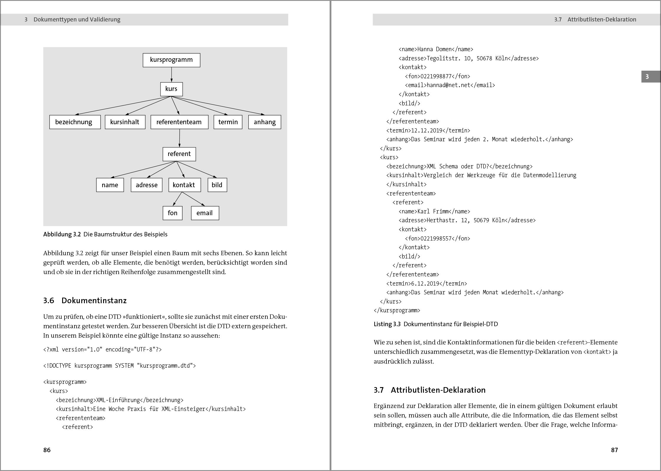 XML: Einstieg, Praxis, Referenz. Das XML-Handbuch mit vielen Anwendungsbeispielen.