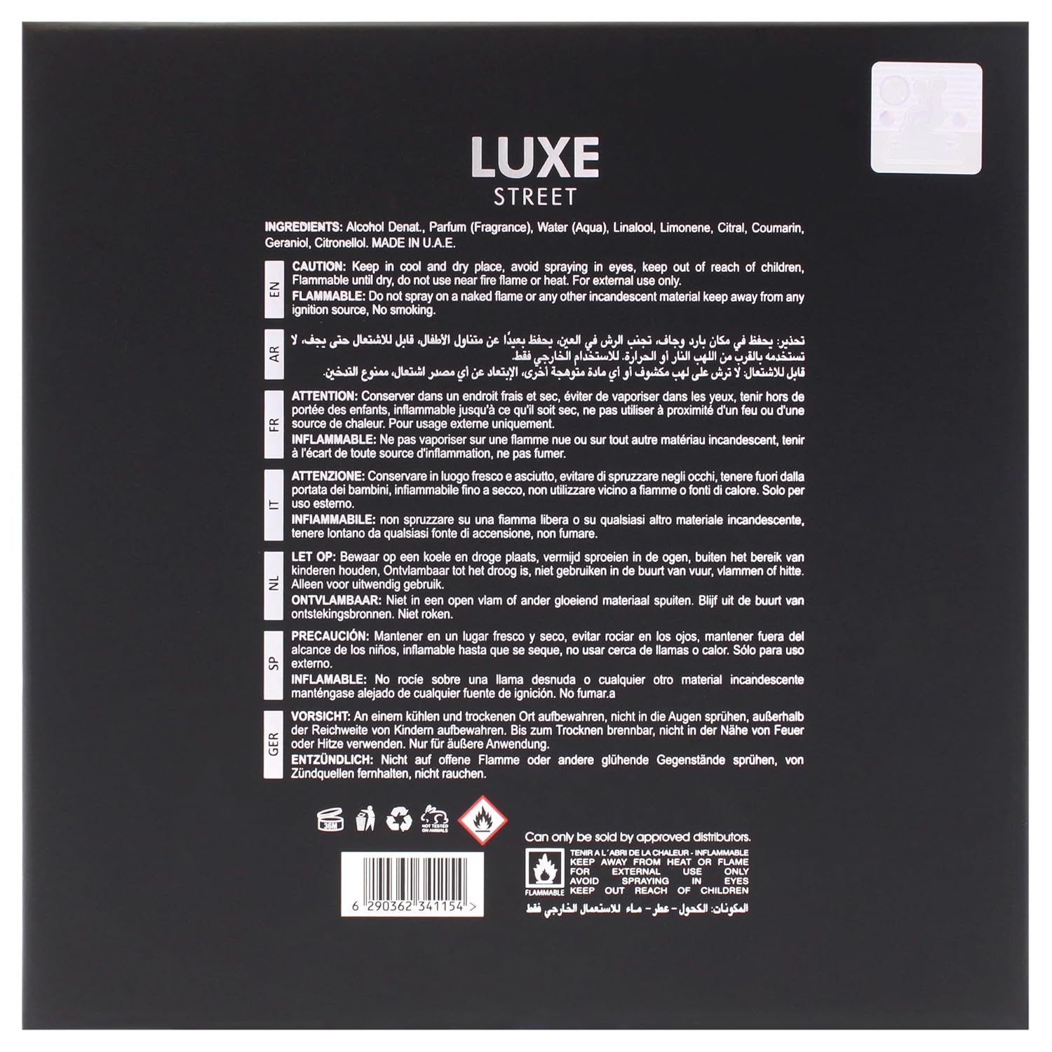 Maison Alhambra Luxe Street – Citrus, Spicy, Amber, Sweet – Eau de Parfum Spray Long-Lasting Fragrance for Unisex, 3.4 Ounce / 100 ml - Image 7