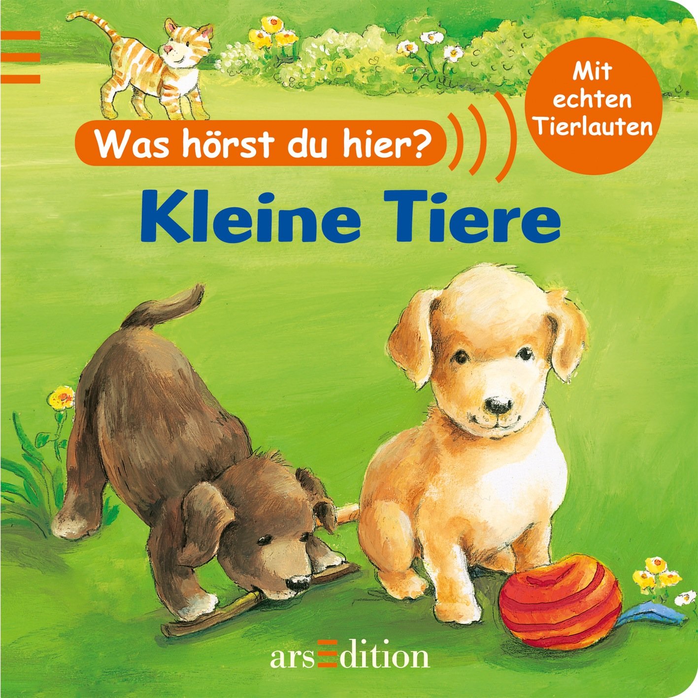Was hörst du hier? Kleine Tiere: Mit echten Tierlauten