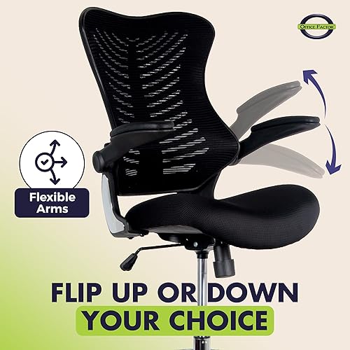 Miniatura 9 de Silla ergonómica de 300 libras para dibujar, silla de oficina alta, silla de escritorio para estar de pie, con reposabrazos abatibles, asiento de