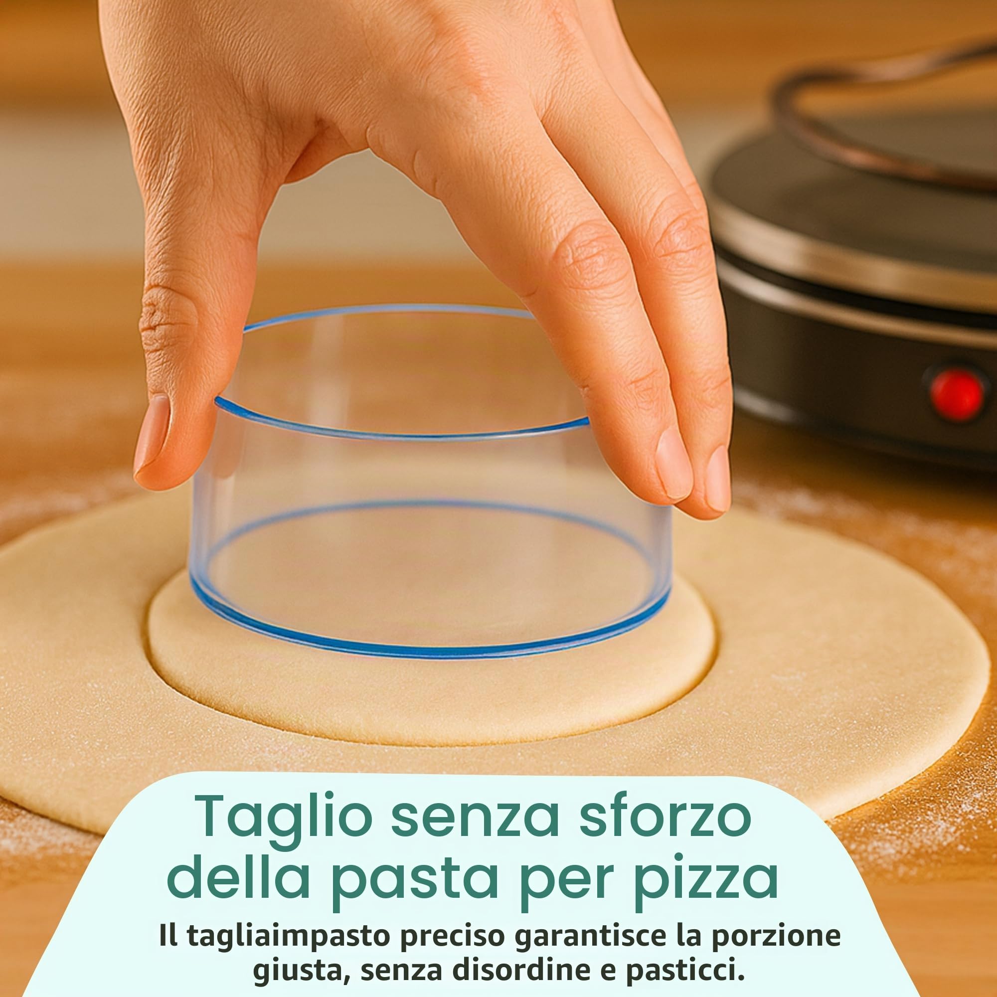 Emerio PO-115985 macchina e forno per pizza 4 pizza(e) Nero, Arancione 900 W
