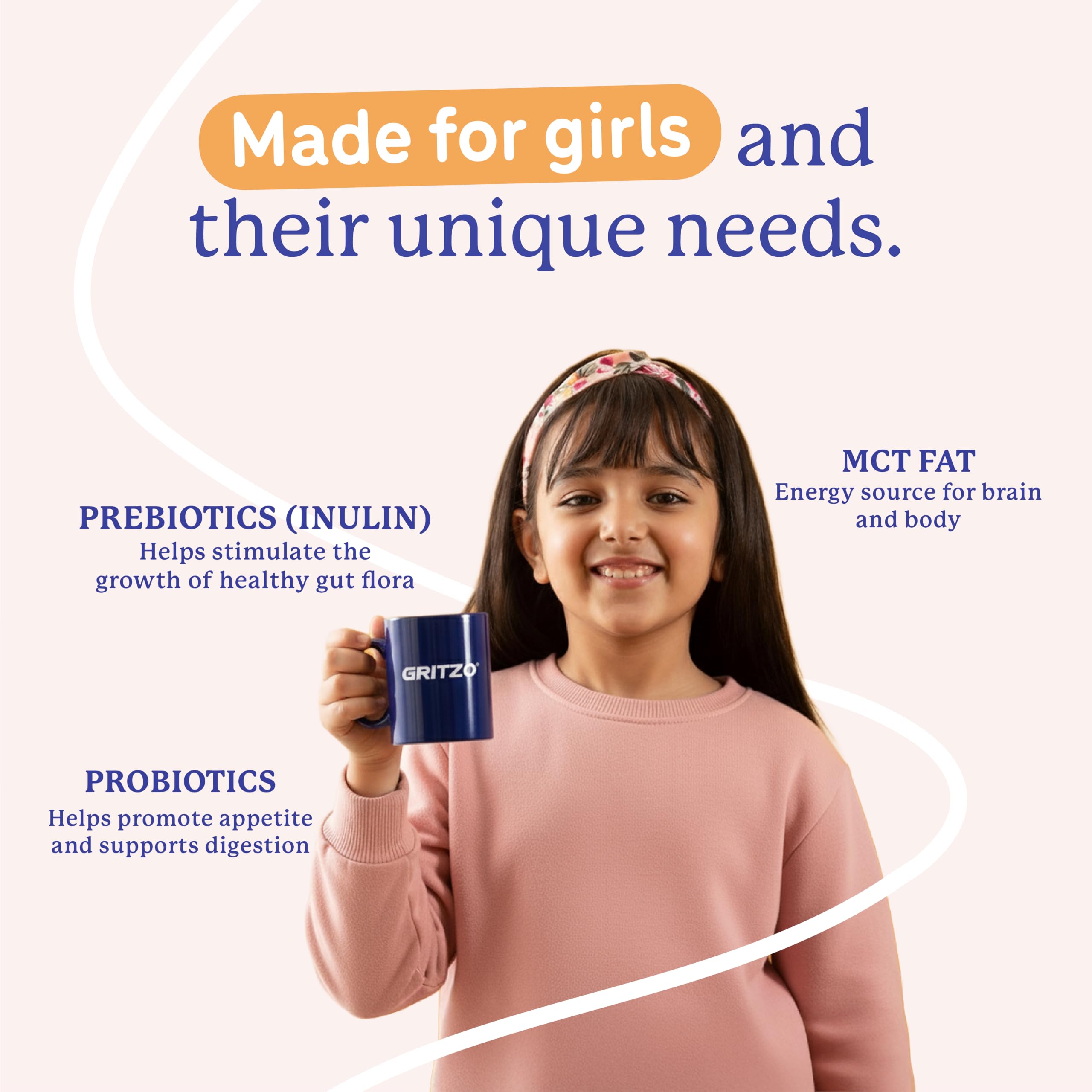 Gritzo SuperMilk Weight+ (7-9y Girls), Double Chocolate, 400g — Amazon image 3