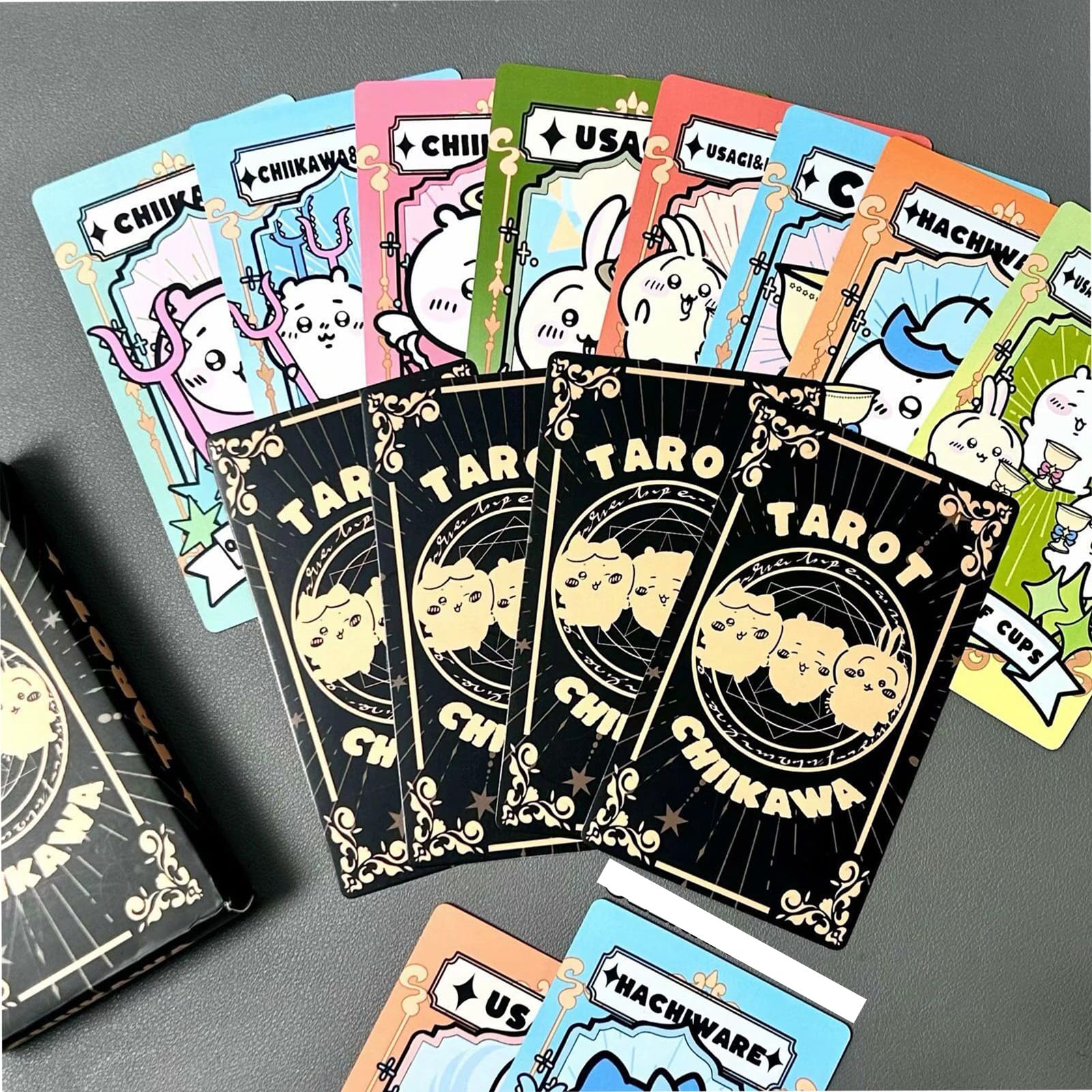 Amazon.co.jp: ちいかわ タロットカード 78枚セット ハチワレ うさぎ