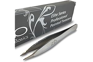 Elite Series Pointed Tweezers: Precise Electrolysis for Flawless Skin