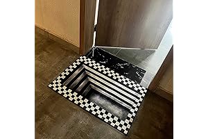 3D Vortex Illusion Rug: Transform Your Space with an Optical Illusion