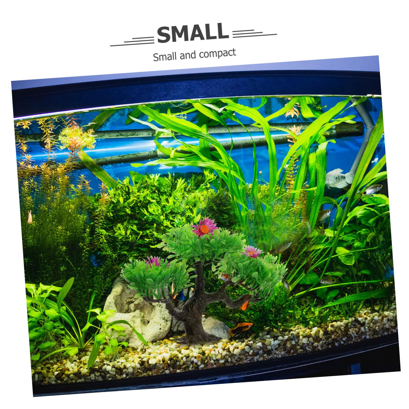 BESPORTBLE 5 Stücke Künstliche Pflanzen Baum Für Aquarium Dekorationen Aquarium Landschaft Prop
