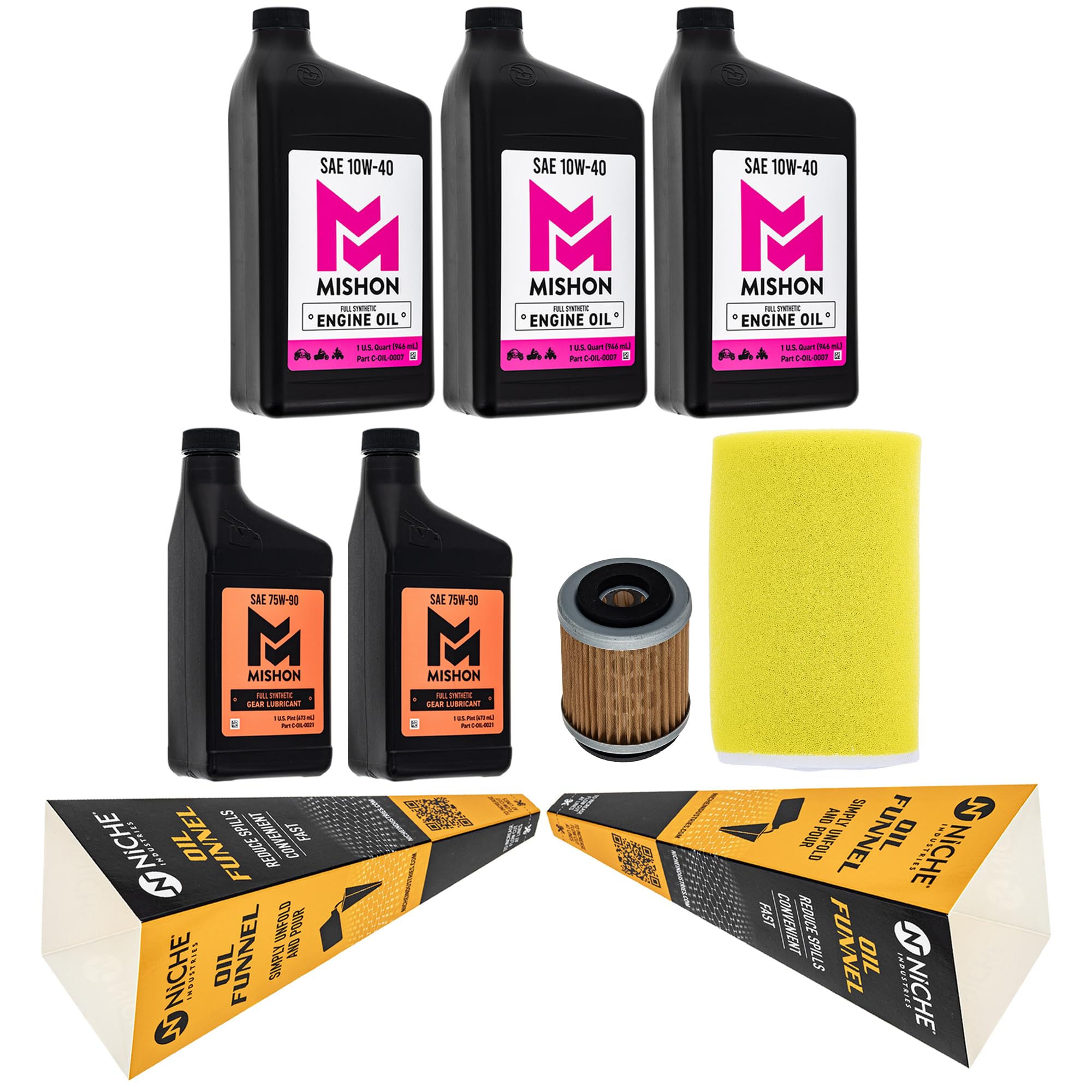 (専用ページ)精油　セット Amazon.com: MISHON Full Service Oil Change Kit 10W-40 for Yamaha