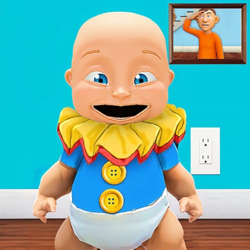 ¿Dónde está tu bebé recién nacido loco y papá? Simulador de bromas traviesas