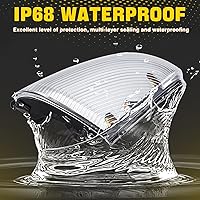 Vista 7 de WEILEITE Bombilla LED para espejo lateral, bombilla de señal de giro, cubierta de lente para Dodge Ram 1500 2009-2011 2012 2013 2014 2015 2016 2017