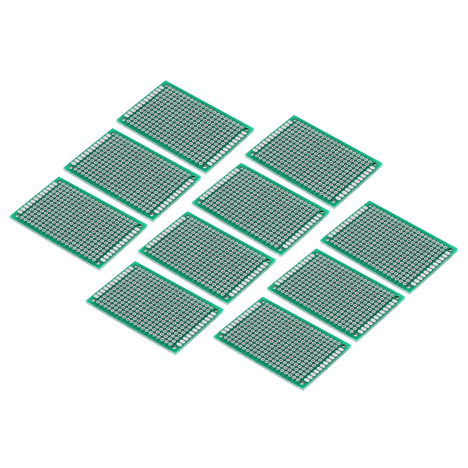 10 sztuk 4x6cm dwustronna prototypowa płytka drukowana uniwersalna płytka drukowana uniwersalna płytka drukowana do lutowania DIY i projektu elektronicznego!