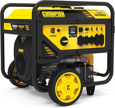 Champion Power Equipment 15,000-Watt MKE Series Portable Generator with Electric Start and