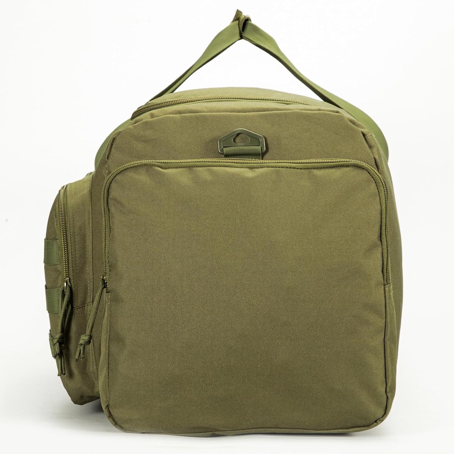 Super Quality 60L Large Duffel Travel Bag Luggage Foldable Bag Cargo Sport Gear Equipment Skiing Hardware Bag Heavy Duty& Durable(Dark Green) - Image 8