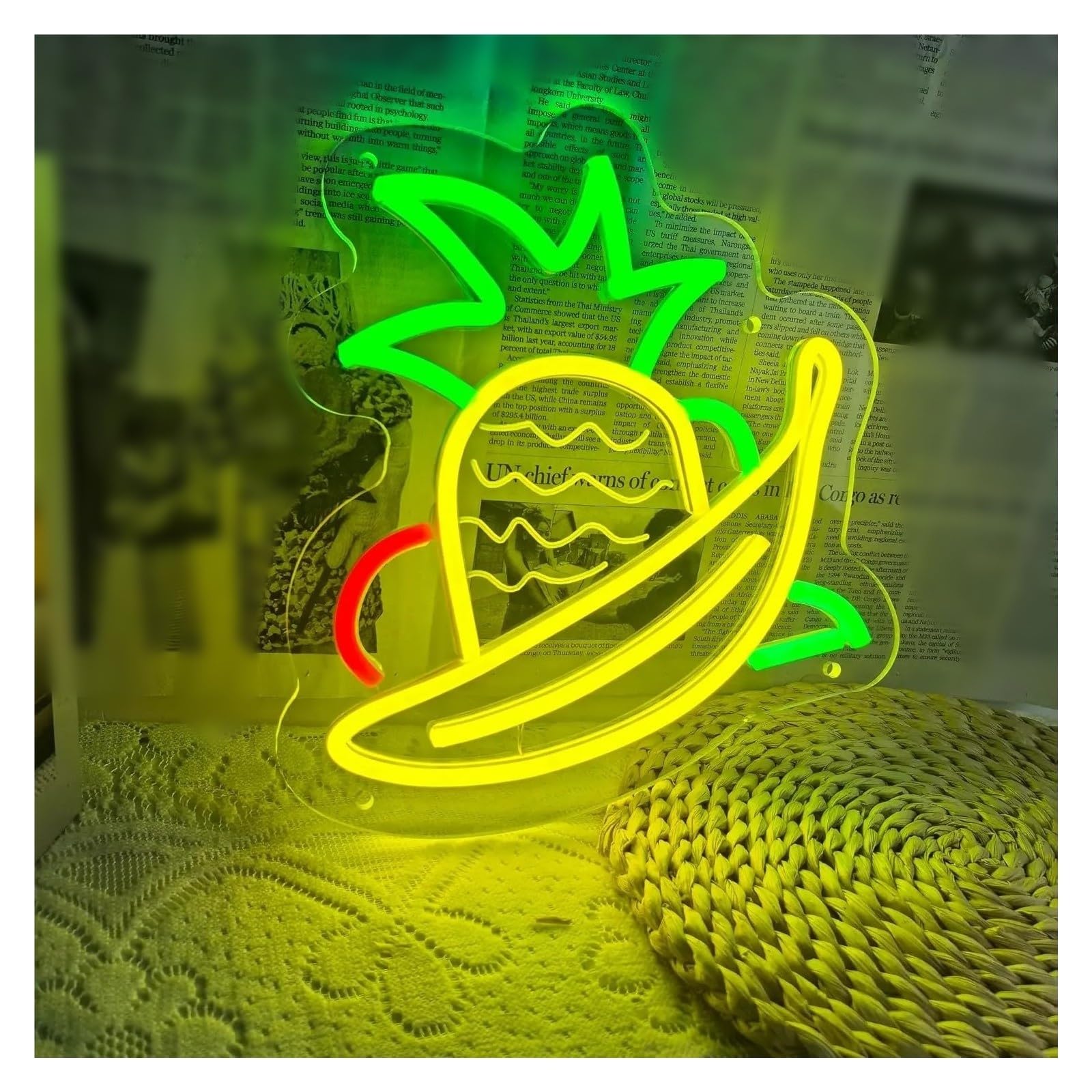 Insegna al Neon ﻿ Insegna Al Neon Ananas Banana
