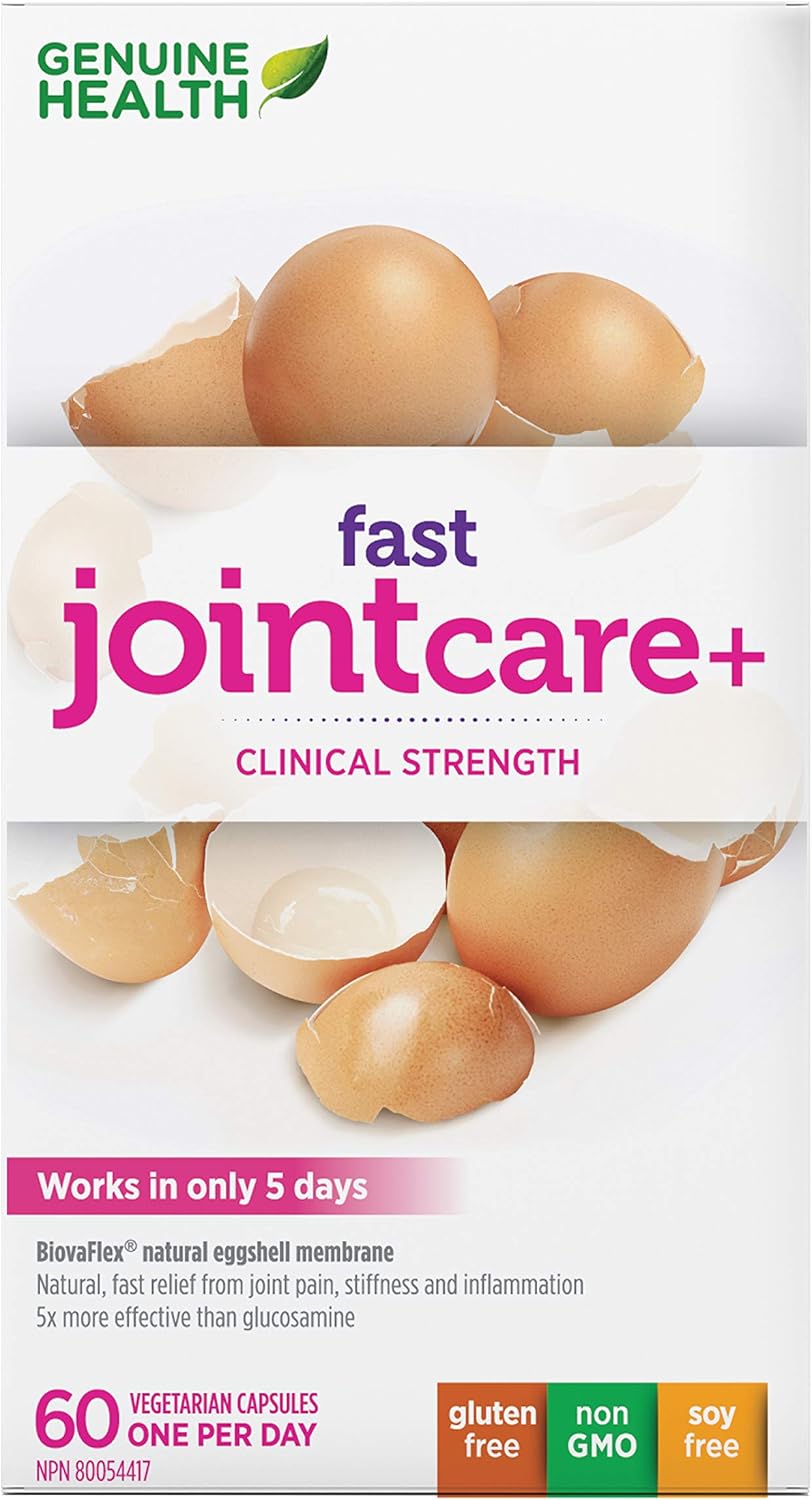 Genuine Health Fast Joint Care+ ClinicalStrength, 60 vegetarian