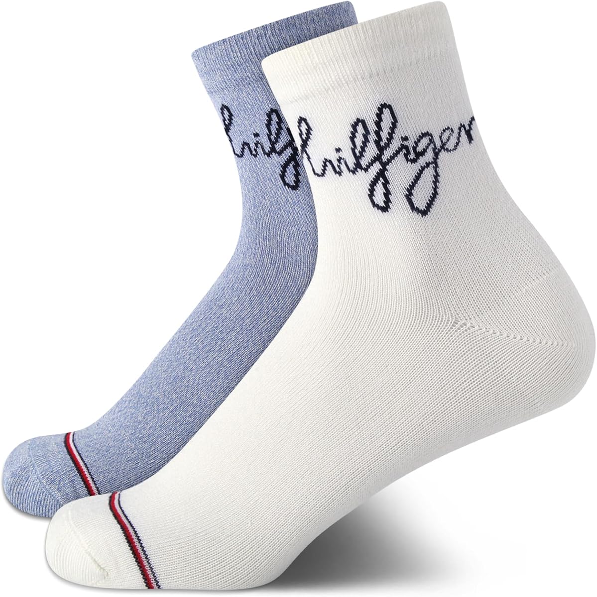 Womens 2 Pack Casual Mini Crew Half Calf Socks