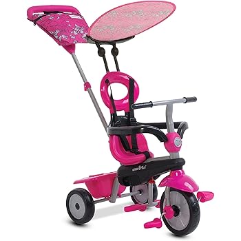 triciclo smart trike rosa