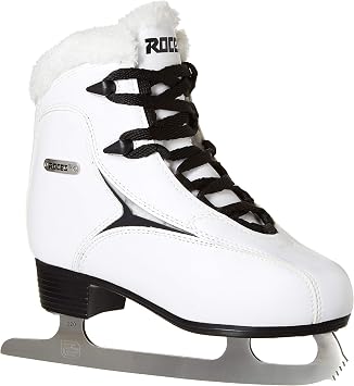 Roces Women's RFG Glamour Fur Figure Ice Skate Superior Italian 450540 00012