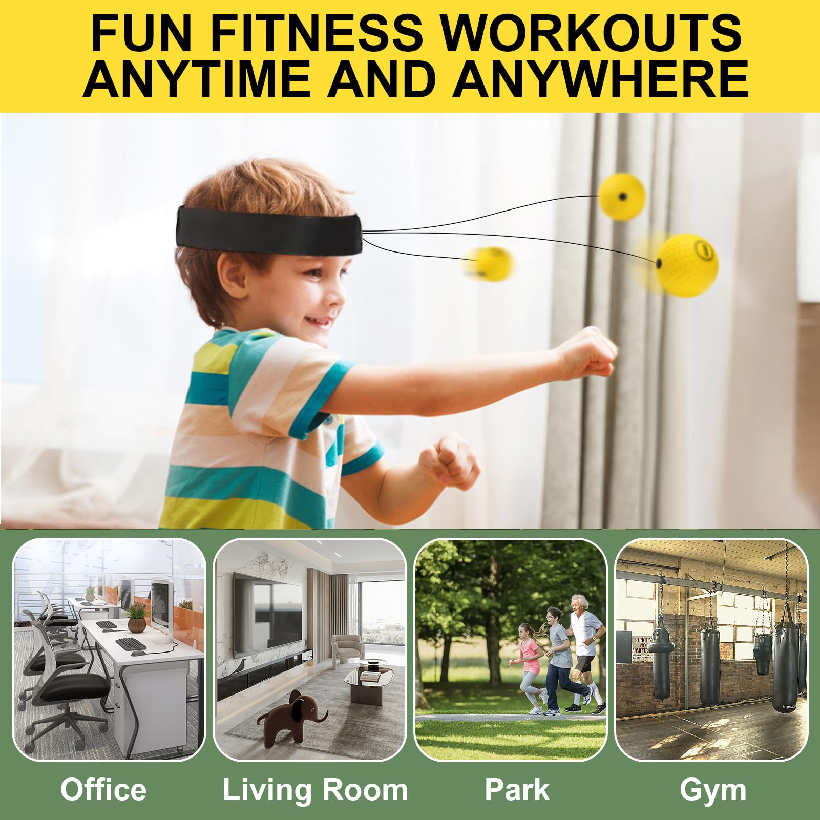 Funny Gift Ideas for Kids & Teen Boys - Unique Graduation & Birthday Gifts for Him, Boxing Game Hand-Eye & Foot Coordination Sport Training, Cool Party Favor & Summer Activity Gift for Children