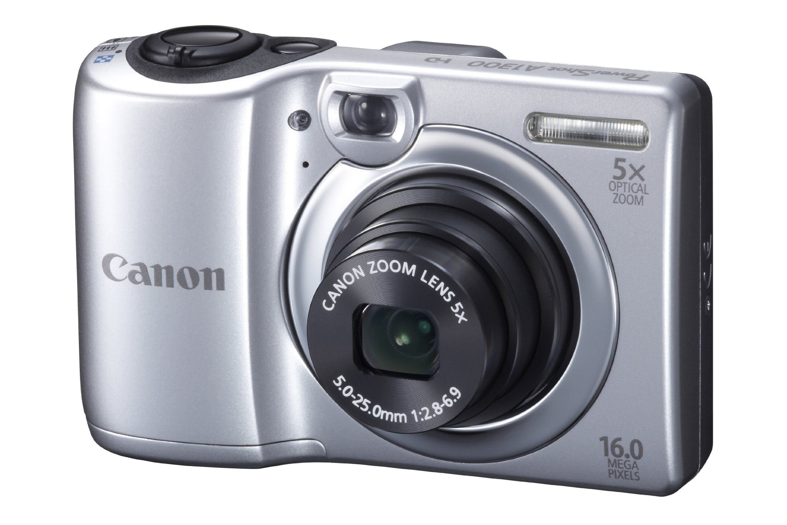 Canon PowerShot A1300 Digitalkamera (16 MP, 5-Fach Opt. Zoom, 6