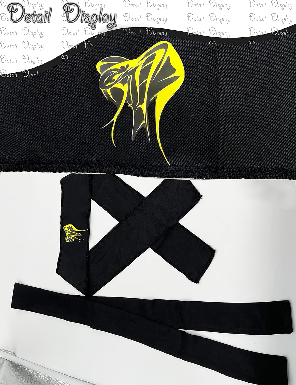 Costume Karate Dress Up Uniform With Headband Belt Pretend Play Halloween Party Cosplay Outfit for Kids - Image 5