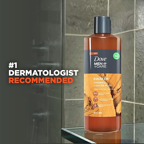 Miniatura 4 de DOVE MEN + CARE Face + Body Wash For Men Awaken Turmeric + Ginger Root 18 oz 4 unidades