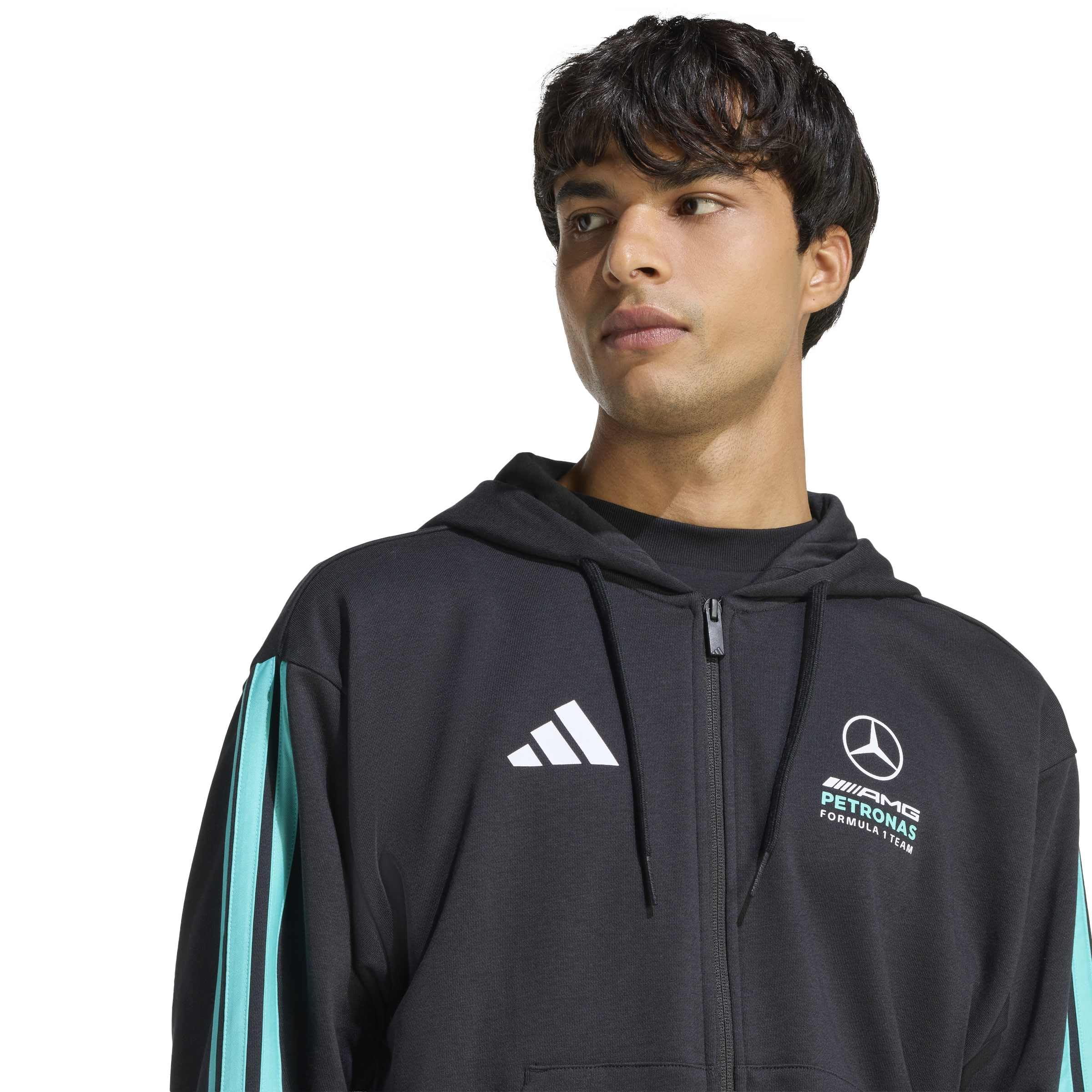 adidas Mercedes - Amg Petronas Formula 1 Team DNA Full Zip Hoody Hoodies Hombre