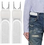 Ceinture élastique avec crochet à outils en pâte Design élastique sans boucle pour le travail en extérieur