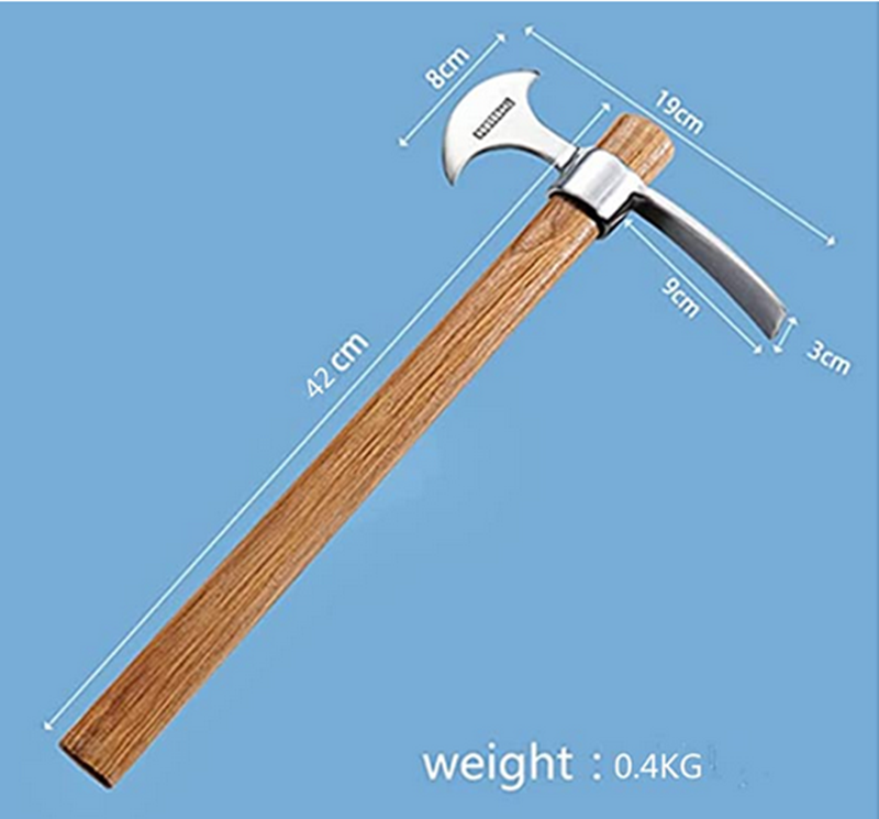 Amazon.com : ICROSSKRS Garden Pick Mattock Hoe Axe, Heavy Duty