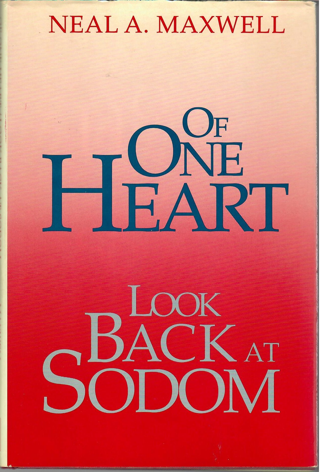 Buy Of One HeartLook Back at Sodom — BookShops.in