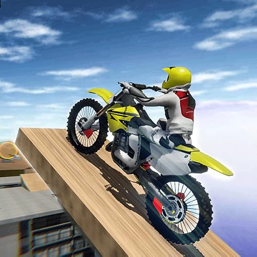 Biker Stunts Racing: Mega Ramps Bike Game