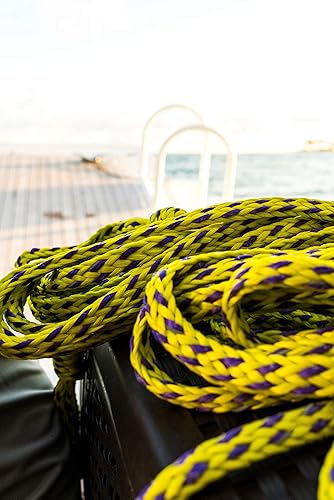 Miniatura 10 de AIRHEAD Trick Handle Wakeboard Rope 4 Sections 75-Feet Multiple Colors Available