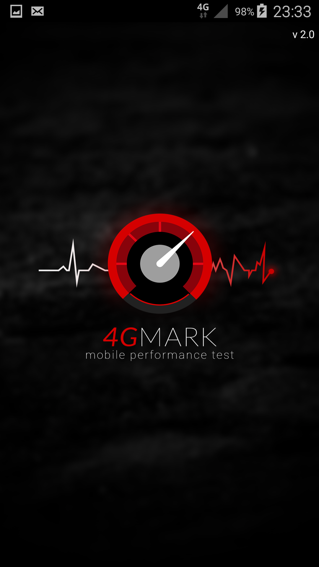 4Gmark (3G / 4G speed test & benchmark) Application sur