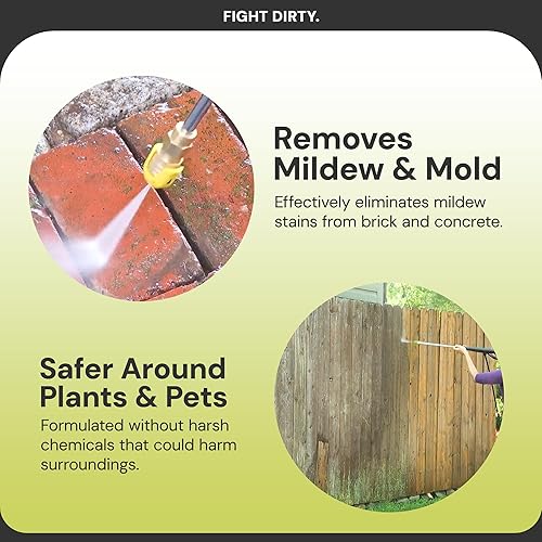 Miniatura 13 de Sun Joe SPX-APBW1G - Limpiador multiusos para lavado a presión, fórmula concentrada para metal, madera, fibra de vidrio, limpieza exterior, 1 galón