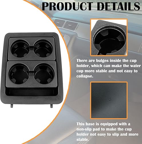 Miniatura 6 de 22860866 15828147 Bandeja para consola central para Chevy Avalanche Silverado Suburban Tahoe GMC Sierra Yukon