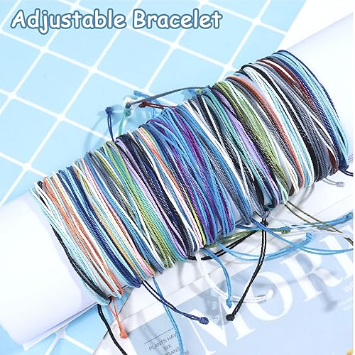 Miniatura 3 de Long tiantian Friendship Bracelet for Women Boho Colorful String Bracelets Set Wave Bracelet for Surfers Braided Rope Woven Beach Waterproof Jewelry