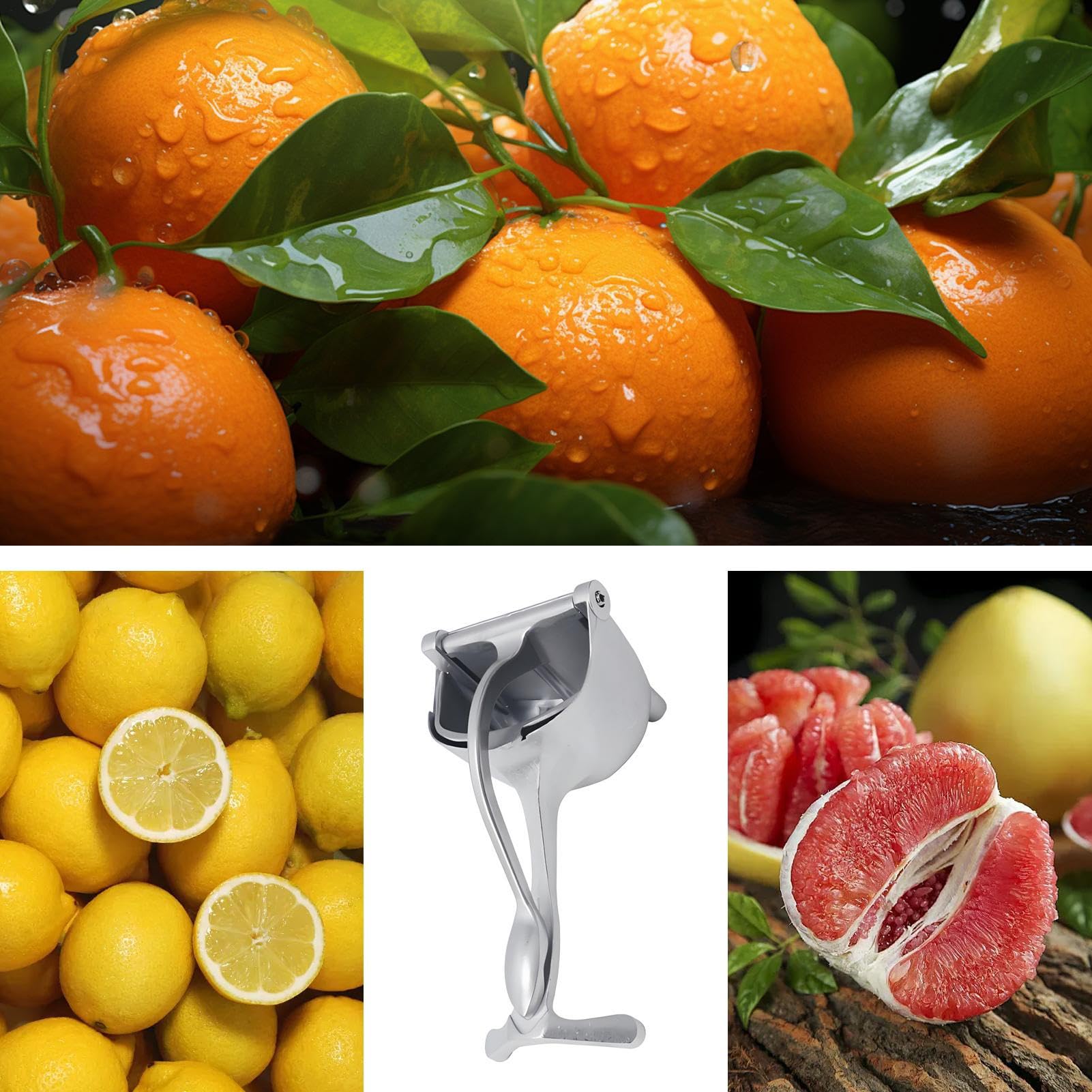 Spremiagrumi Manuale - Spremiagrumi In Acciaio | Contenitore Per Utensili Da Cucina, Portatile Per Lime Pompelmo Escursionismo Campeggio Picnic Cucina