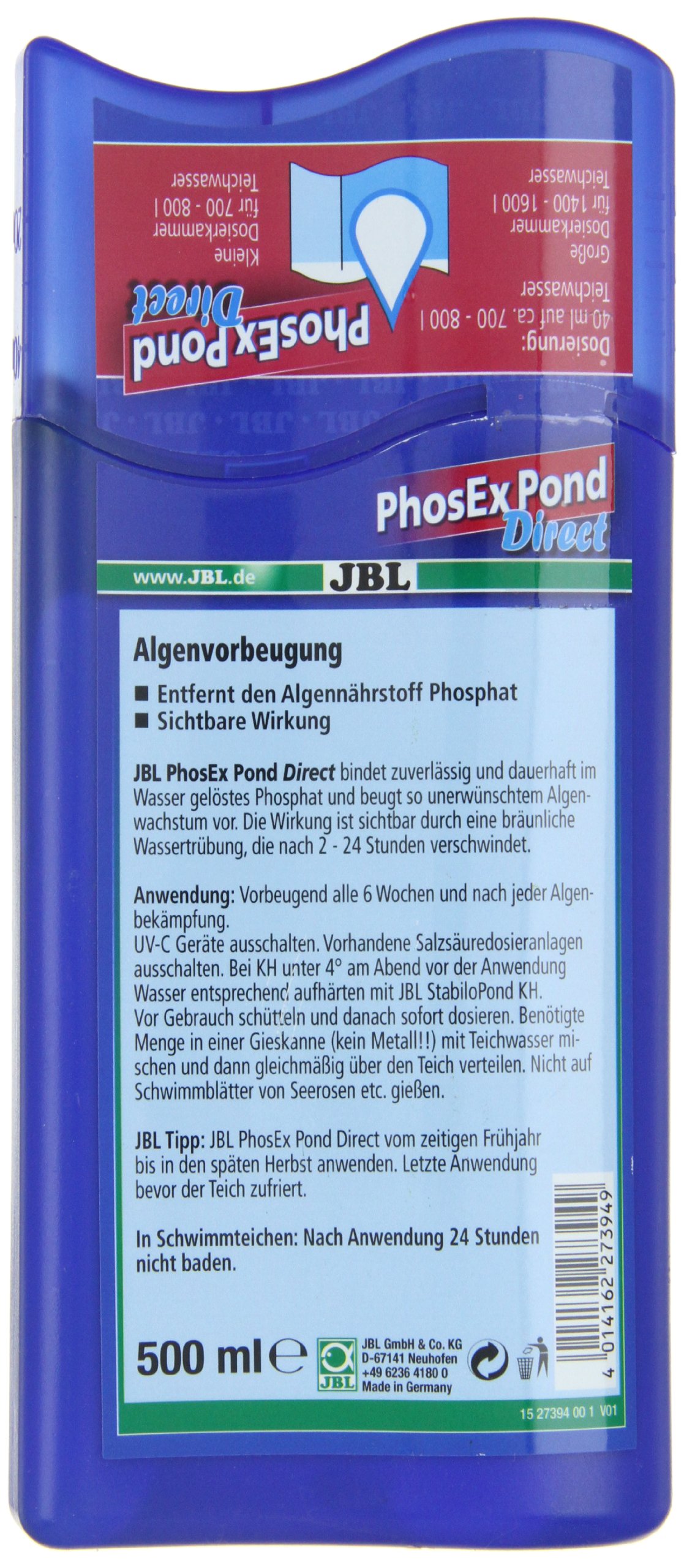 JBL PhosEx Pond Direct 500ml