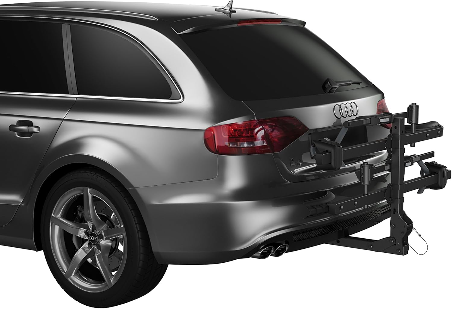 Thule T2 Classic 2 folded up on vehicle