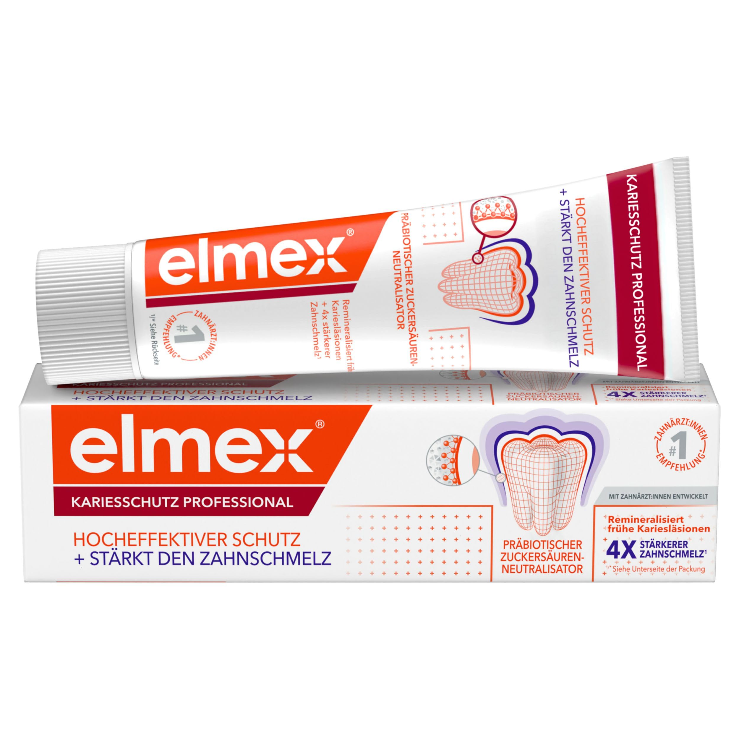ELMEX Kariesschutz Professional Toothpaste 75ml, Model PL04780A