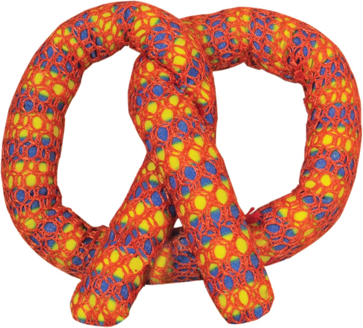 Catnip Plaque Away Pretzel Juguete interactivo para masticar dental para gatos, 2.8" | Múltiples texturas ayudan a mantener los dientes limpios y masajean las encías, contiene hierba gatera, murciélago y persecución, enriquecimiento para gatos y gatitos