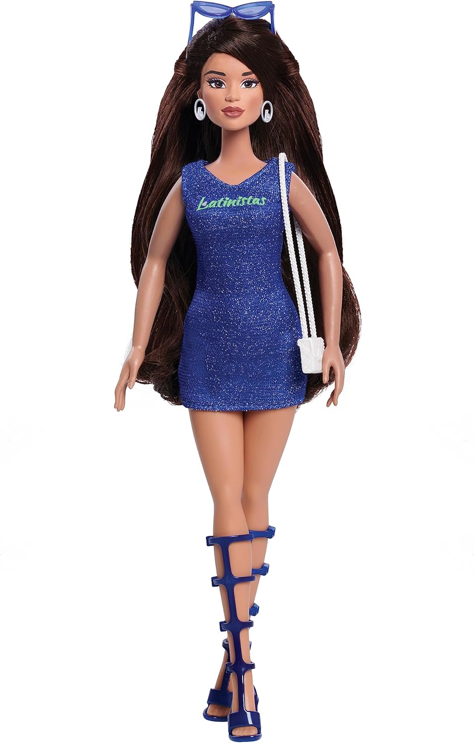 Latinistas Fashion Pack “Dance Night” 7 Piece Outfit and Accessories for 11.5-inch Tall Latinistas Dolls, Kids Toys for Ages 3 Up, Designed and Developed by Purpose Toys Latin