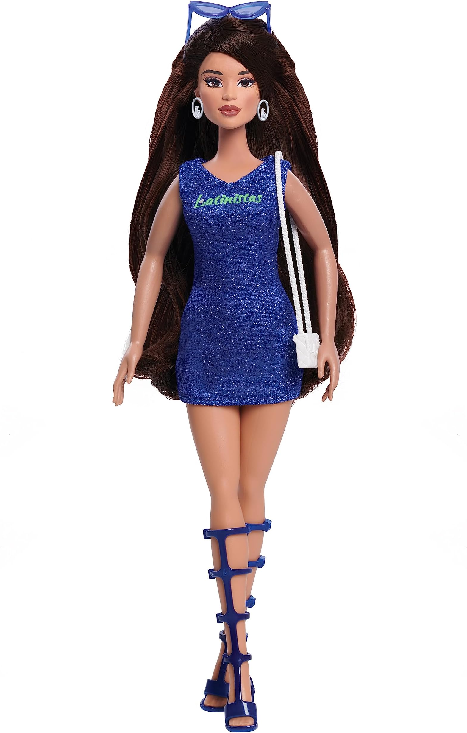 Latinistas Fashion Pack โDance Nightโ 7 Piece Outfit and Accessories for 11.5-inch Tall Latinistas Dolls, Kids Toys for Ages 3 Up, Designed and Developed by Purpose Toys Latin