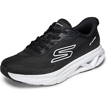 Skechers Mens Slip-Ins Glide Step Vortex Rapid Edge | Hands Free Slip-Ins, Air-Cooled Goga Mat Insole, Ultra Light Cushioning, Breathable Comfort Upper, Machine Washable