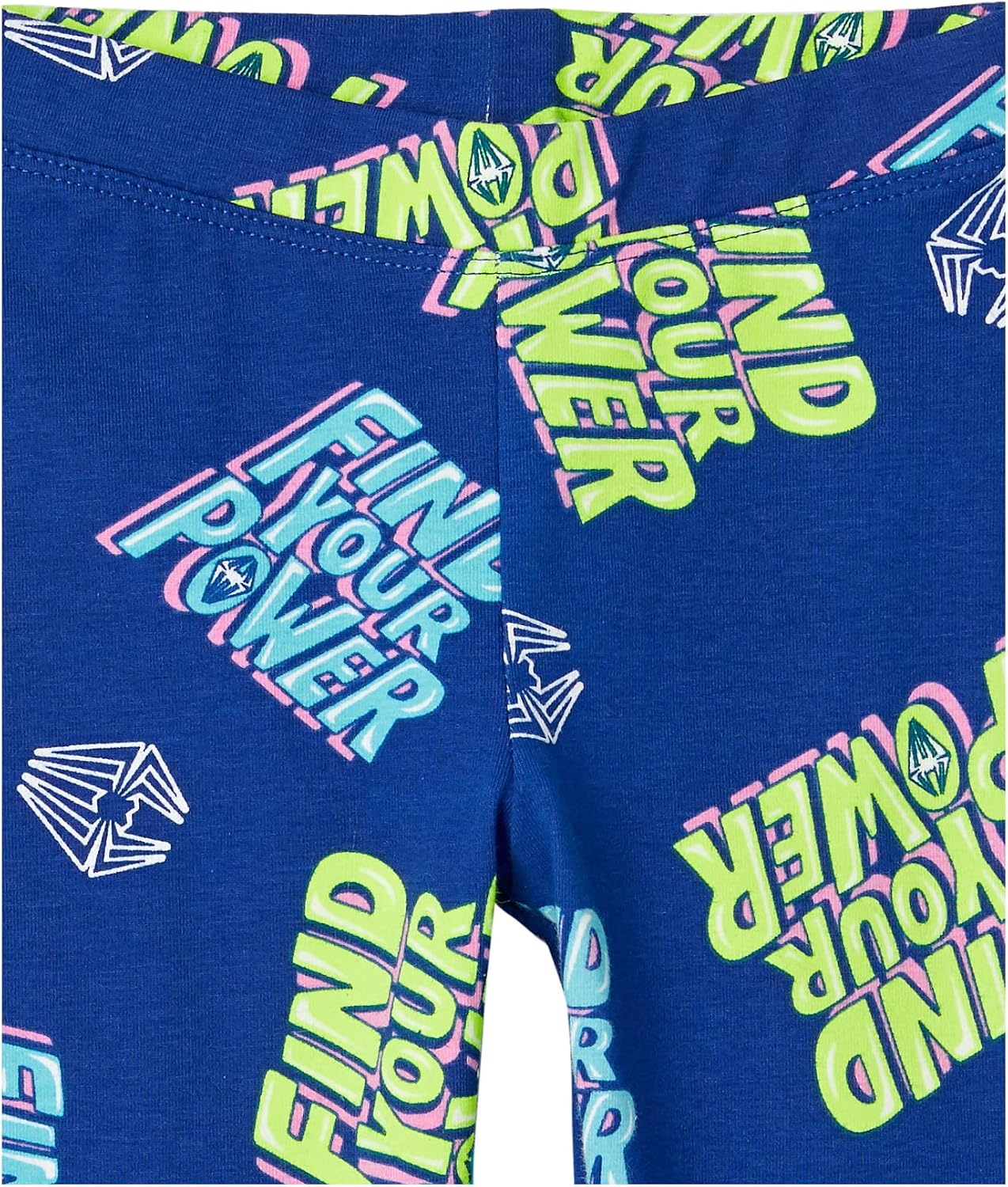 Amazon Essentials Disney | Marvel | Star Wars | Frozen | Princess Girls and Toddlers' Cotton Stretch Leggings, Multipacks
