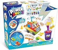 Vista 1 de Canal Toys Power Dough™ - Masa interactiva de caja grande para vehículos (20 piezas)