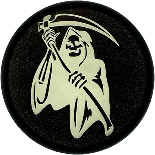 Miniatura 3 de Kustom Cycle Parts Grim Reaper - Cubiertas de lente de luz de señal de freno de bala ahumadaintermitente compatibles con Harley Davidson Street